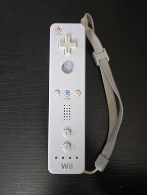 White Nintendo Wii Remote - Authentic Original Nintendo Brand Controller